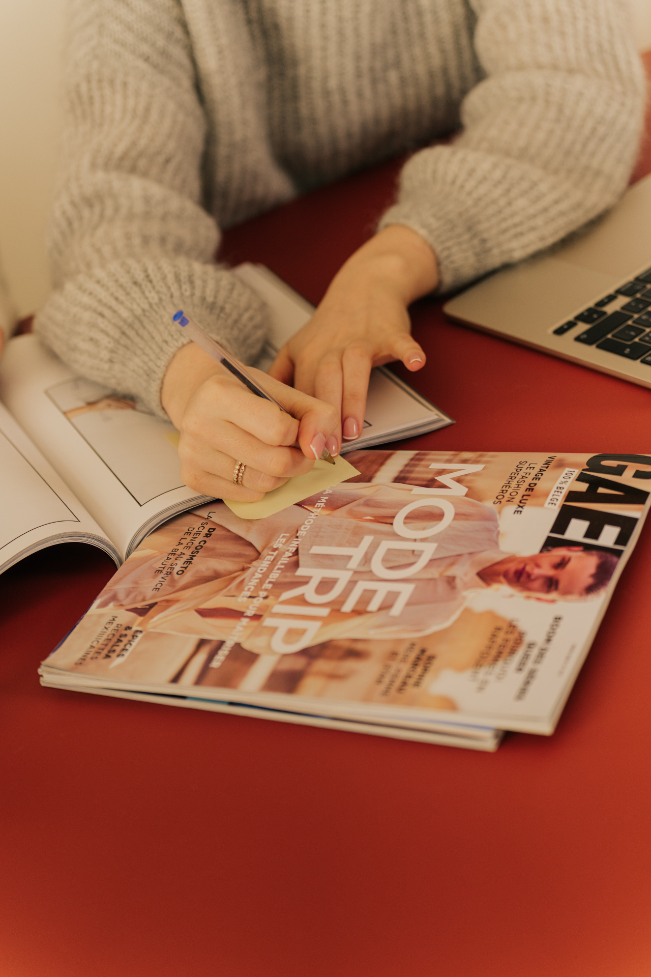 Notes and magazine planning